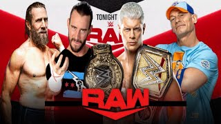 John Cena vs Daniel Bryan vs Cody Rhodes vs punk | RTX 3060Ti  fatal 4 way Match | WWE 2k24 Gameplay