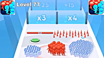 Count Masters All Levels Android iOS Gameplay (Level 61 - 70)