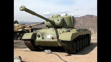 The Heavy Tank M-26 Pershing - WW2 (Colorized, HD)