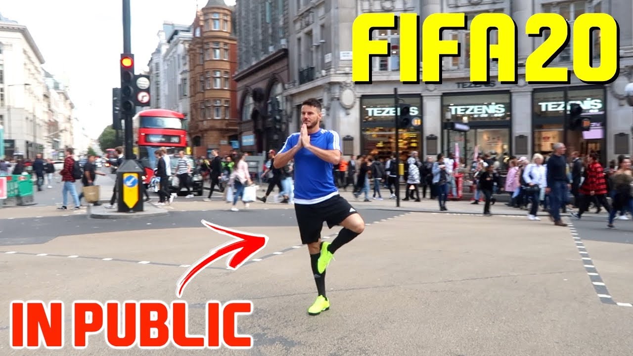 FIFA 20 CELEBRATIONS! *IN PUBLIC* performers chilenos