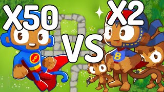 50 Supermonkes VS. 2 Super Monke Fan Clubs