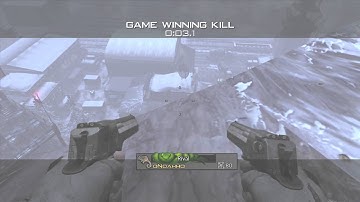 (Private Match) Trick Shot OutPost MW3