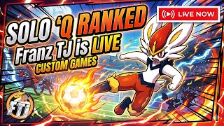 Solo'Q Ranked!🔴Pokémon Unite LIVE GAMEPLAY | Custom Games with Viewers | Franz TJ is LIVE