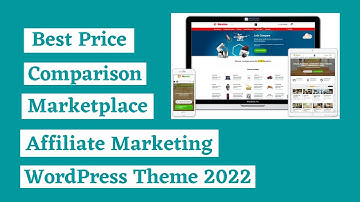 Best Price Comparison Marketplace Affiliate Marketing WordPress Theme  2022