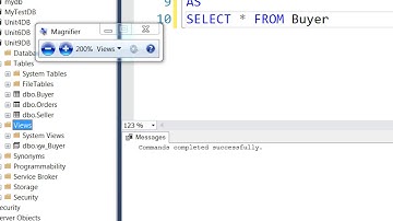 Part 2/3 - Creating, Updating, Altering Views Demo (SQL Server)