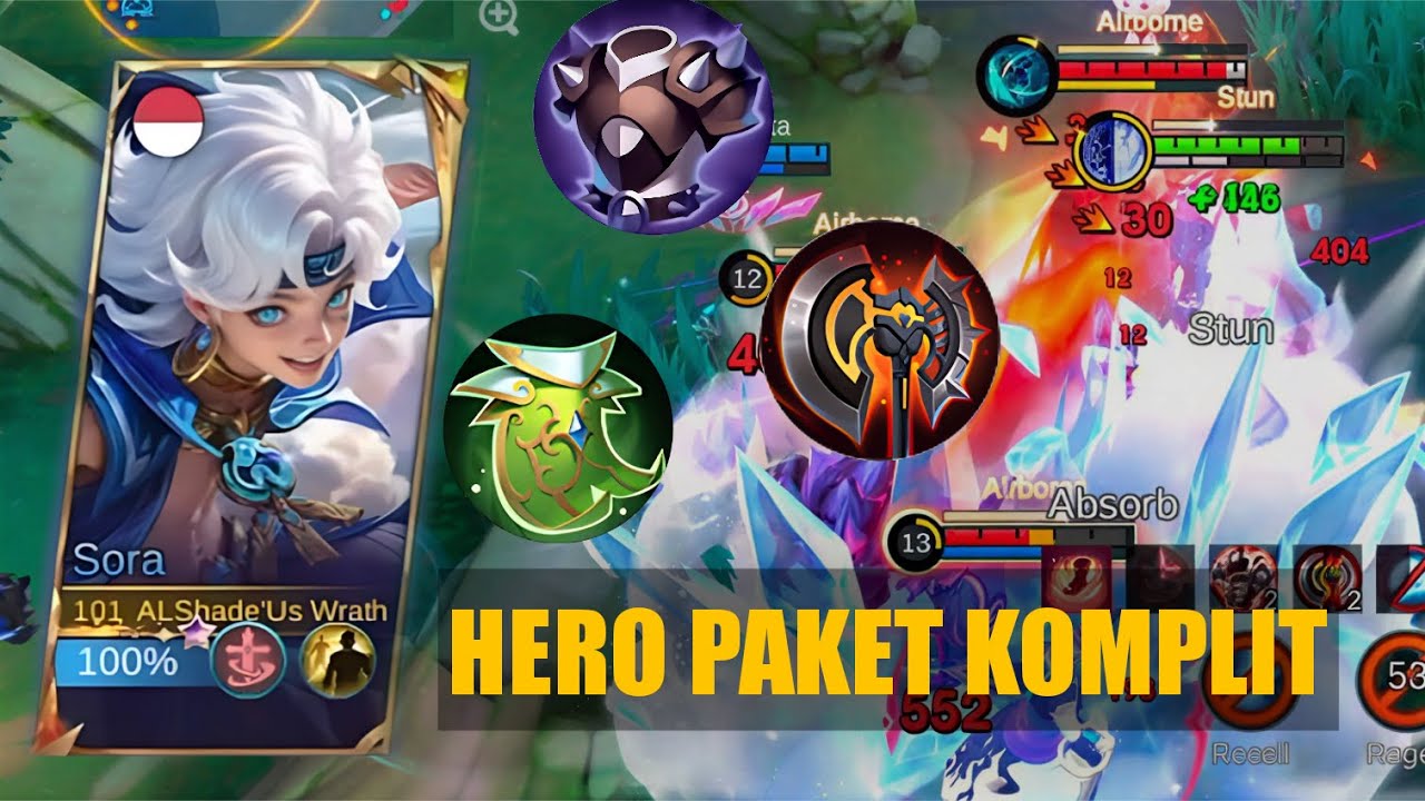 HERO PAKET KOMPLIT!! MAU MAIN TANK?? BISA. DAMAGENYA?? JANGAN DI TANYA!!
