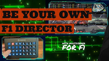 Watching Formula 1 LIKE A BROADCAST PRO using a Streamdeck XL and MultiViewer For F1