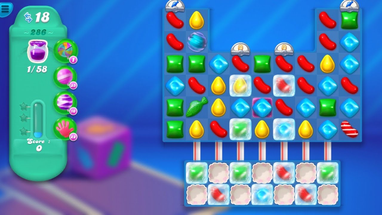 Candy Crush Soda Saga level 286 - YouTube