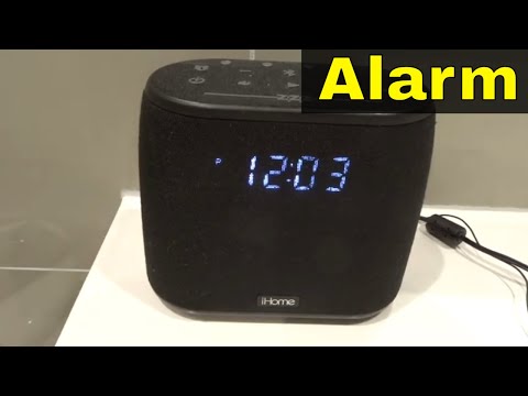 Vídeo: Como defino o alarme no meu iHome iBT28?
