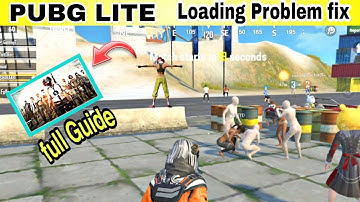 pubg lite loading problem fix || pubg lite loading || pubg lite screen loading fix