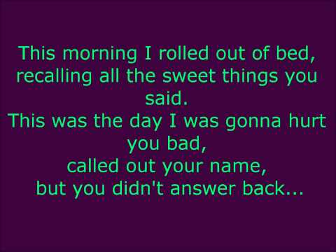 Rascal Flatts: "My Worst Fear" ~Lyrics