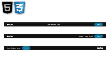 Navbar CSS Tutorial: 3 Ways to Create a Navigation Bar with Flexbox
