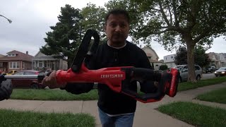 Craftsman 20V weed eater weed whacker   review