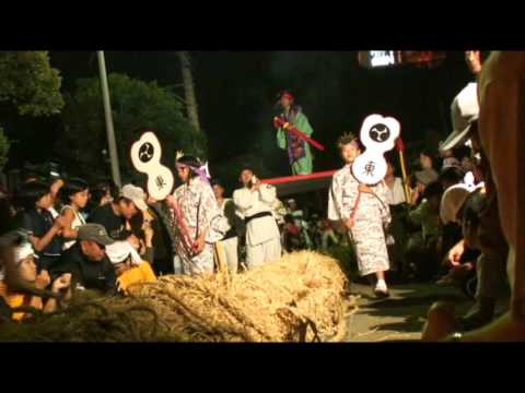 王朝の祭りが復活、綾門大綱引き