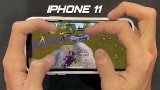 IPHONE 11 HANDCAM IN 2026 🔥/ New 4.5 Update Livik Gameplay 😍/Smooth+Extreme PUBG Gaming Test! screenshot 1