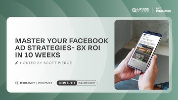 Master Your Facebook Ad Strategies - 8x ROI in 10 Weeks