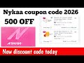 Nykaa coupon code 2026 || nykaa coupon code today 2026
