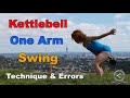 Kettlebell One Arm Swing Technique