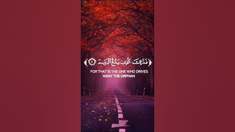 سورة الماعون بصوت خاشع
