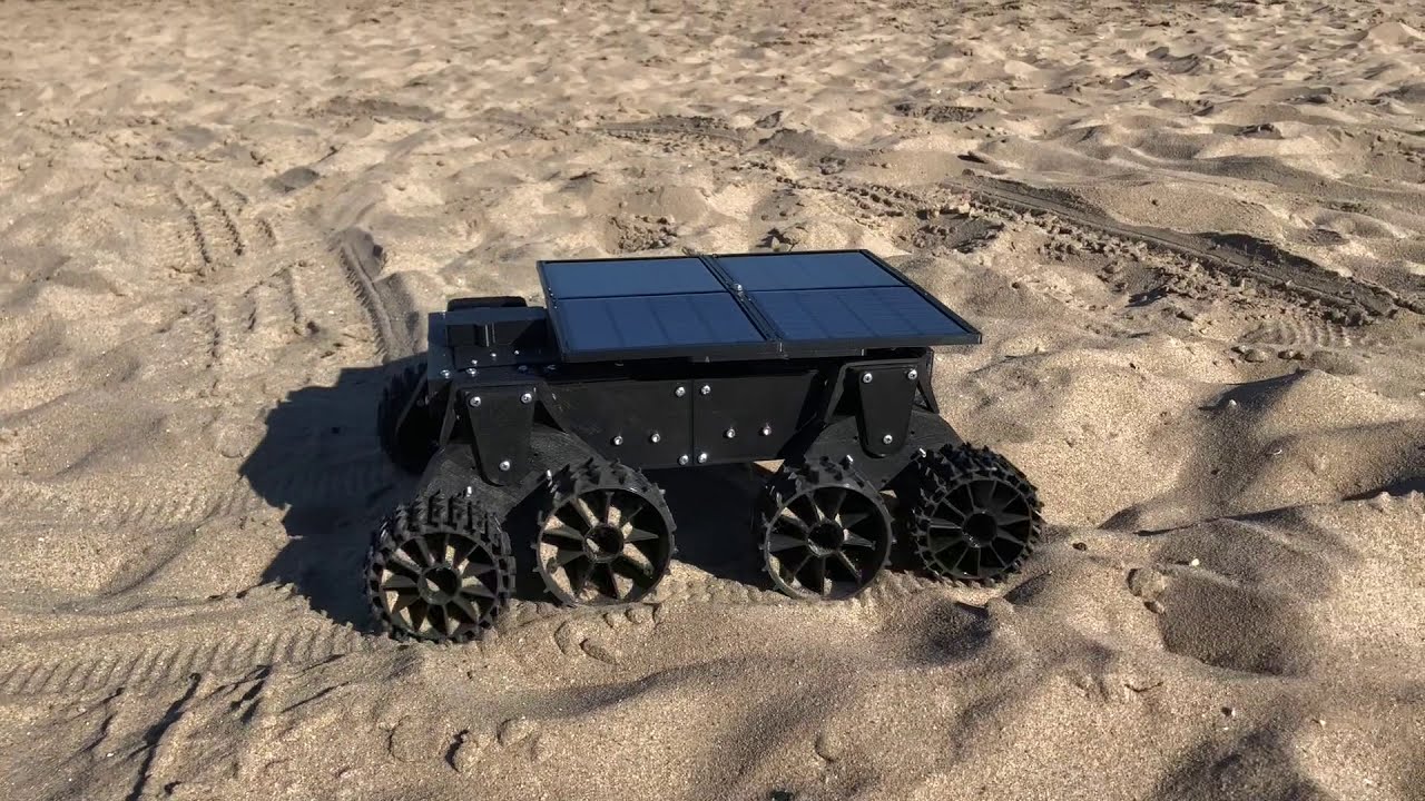 Rover - Part3 - Sand test - YouTube