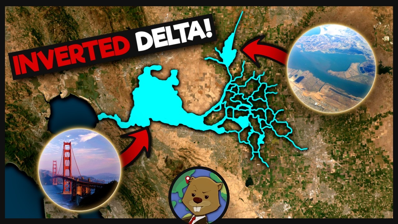 Почему существует самая странная речная дельта Америки?