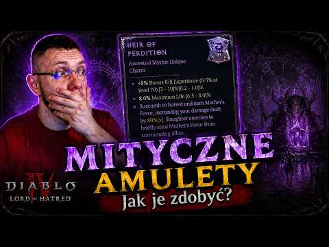 MITYCZNE AMULETY w Diablo 4 Lord of Hatred - Jak je odblokować oraz zdobyć?