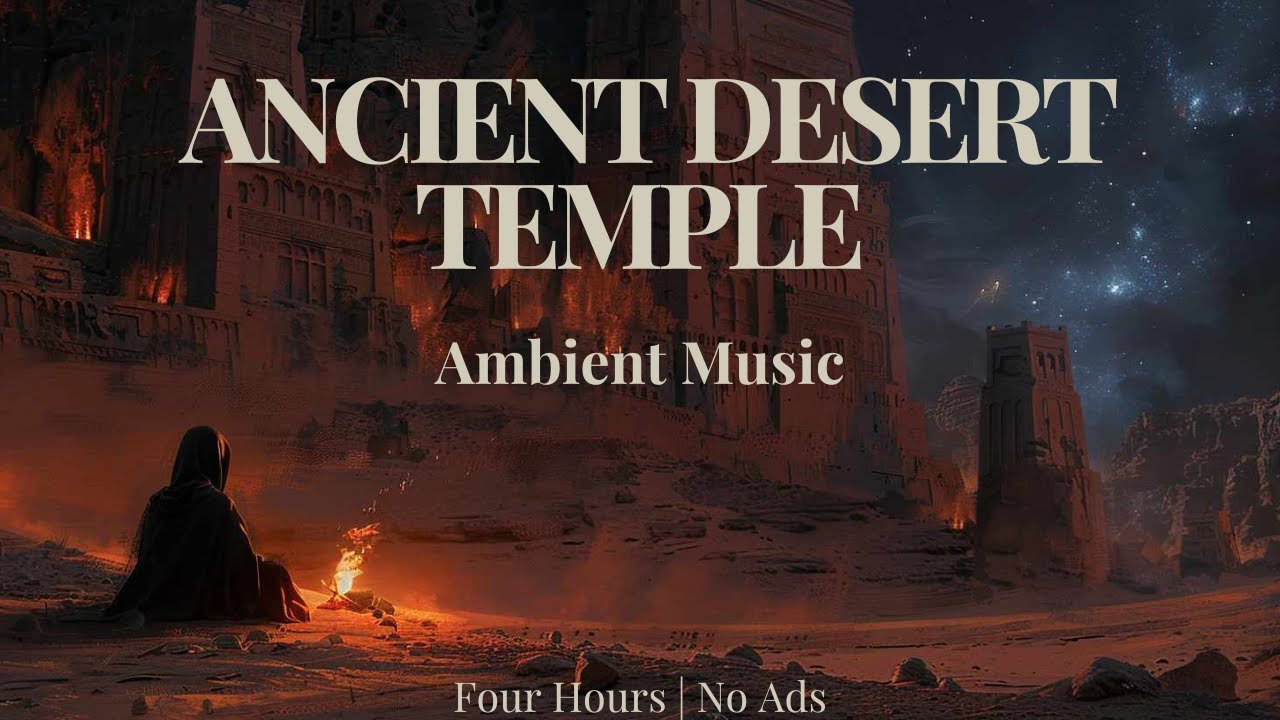 Ancient Desert Temple | Ambient Music for Sleep, Study, Videogames, Movies, and Background Music