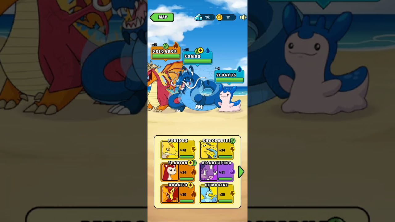 level up dreq and KITIN and evolution