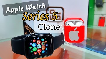 Apple Watch Series 5 | Clone Of Apple Watch | Unboxing T500 Smartwatch | Apple Watch Unboxing | T500
