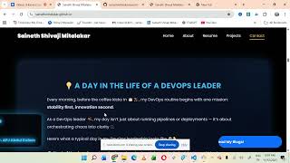 24×7 Live DevOps Automation Framework with CI/CD-Driven Web Evolution