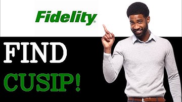 How To Find Cusip Number On Fidelity (2025)