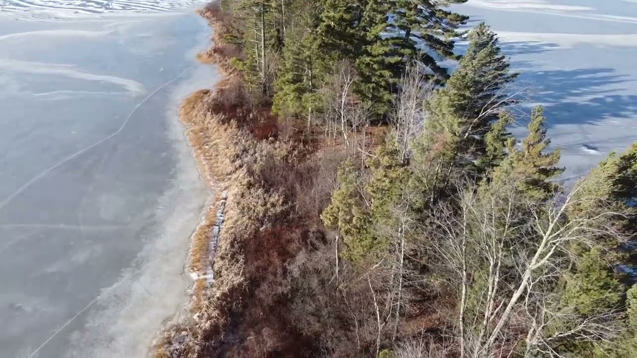 Siskiwit Lake Long Island drone tour