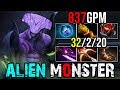 [Faceless Void] Real Alien Monster 32Kills + 837GPM by KBBQ | Dota 2 FullGame