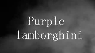 The Chipettes Purple Lamborghini