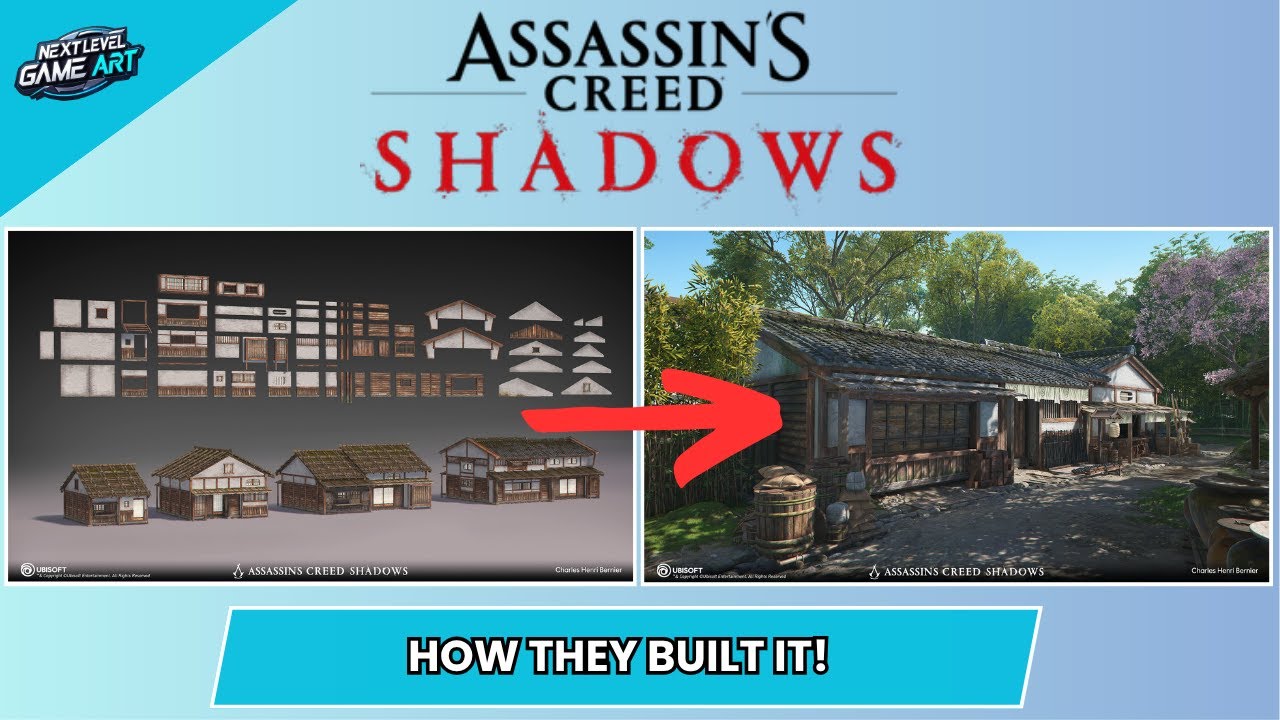 Assassin's Creed Shadows -  AAA Environment Art: Learn from the Devs!