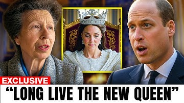 William & King Charles SPEECHLESS As Princess Anne Reveals Queen