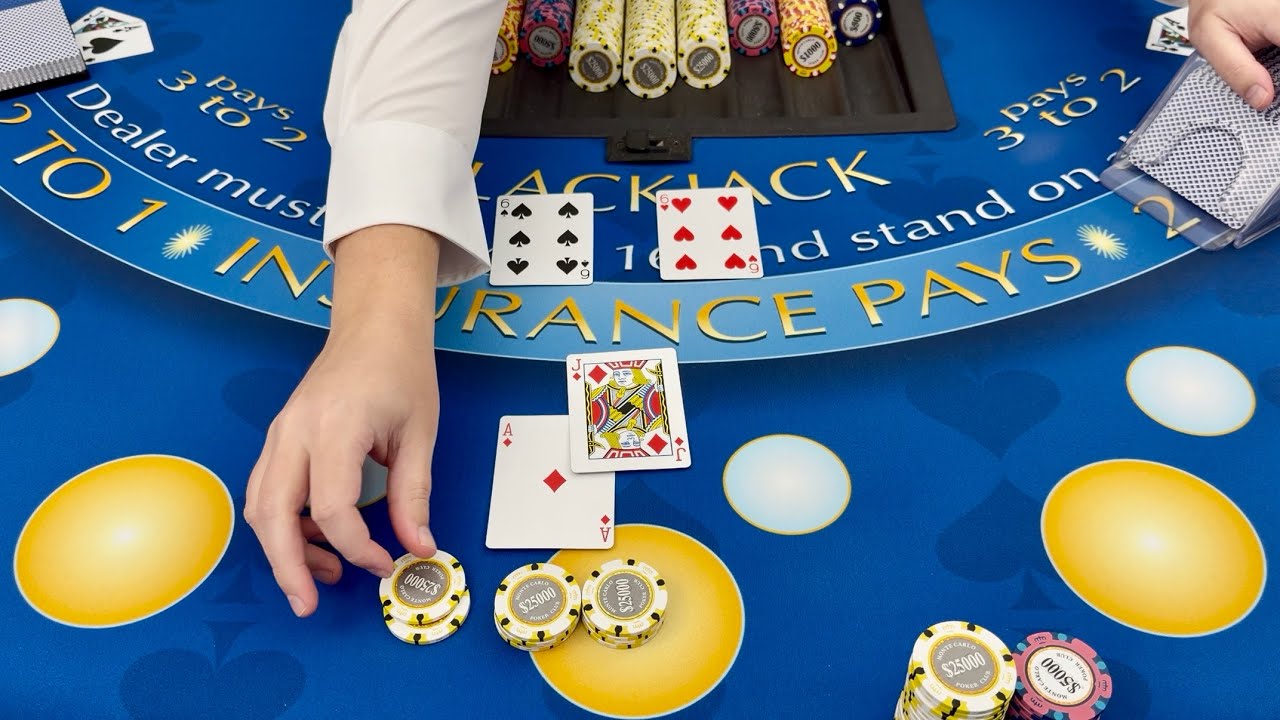 ICH HABE IN DIESER HIGH ROLLER-SESSION IM WERT VON 1.000.000 $ SO VIELE BLACKJACK-HÄNDE GEWONNEN