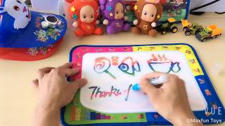 水画毯视频！Magic Water Painting Canvas, Educational TOy for Kids