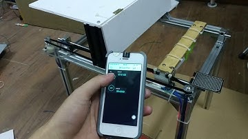 Mô hình giàn phơi thông minh - Control by hand or internet