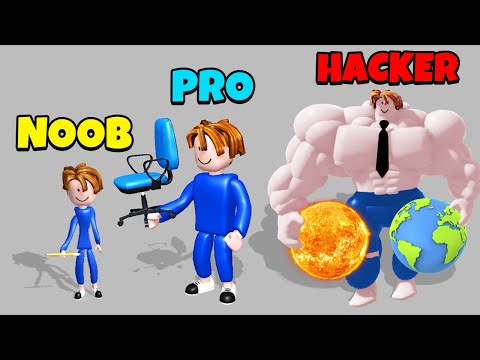 NOOB vs PRO vs HACKER - Lifting Hero