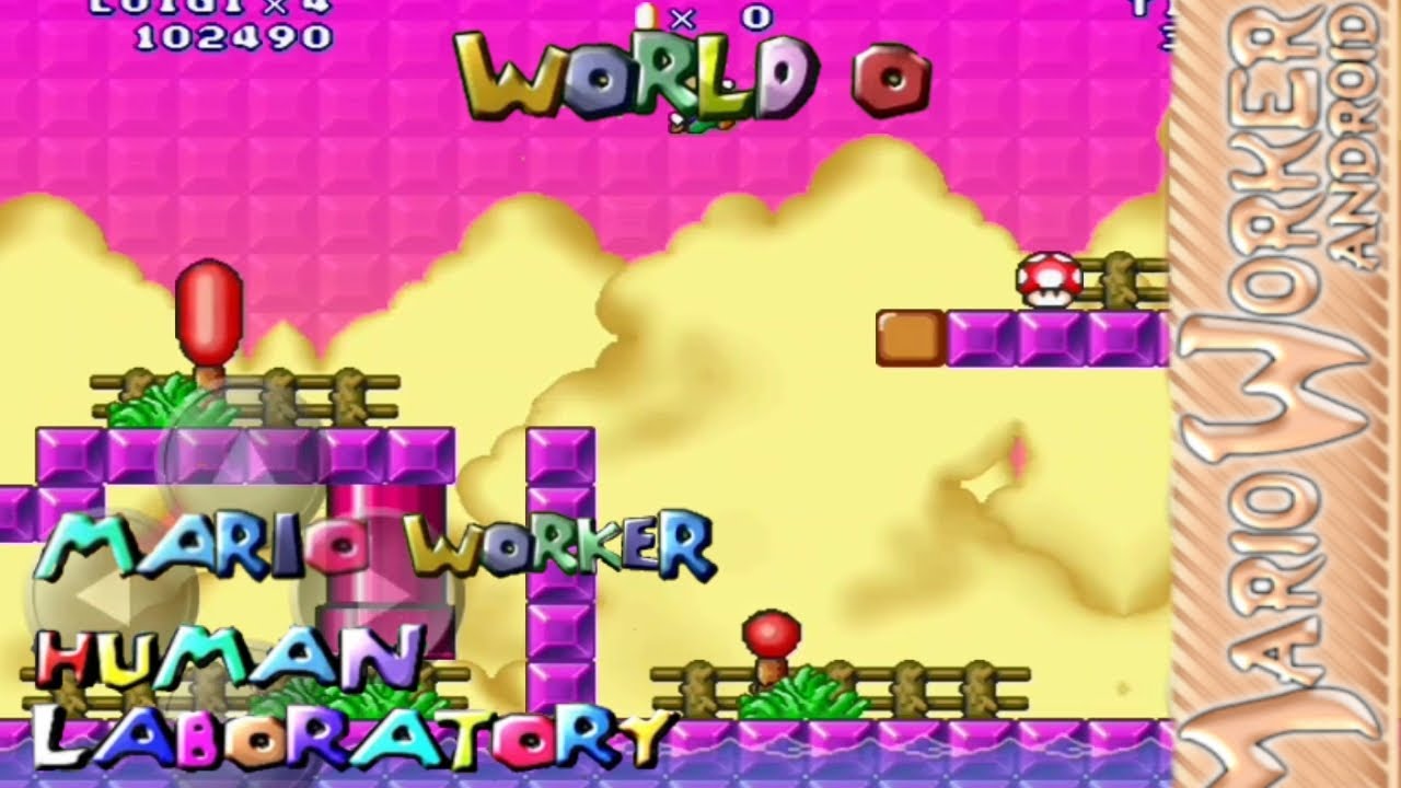 Mario Worker Android:(Mario Worker Human Laboratory Letter Worlds ...