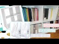 12x12 and 8.5 x 11 Cardstock Organizer | Cube storage organizer