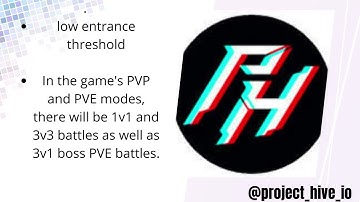 INTRODUCTION TO PROJECT HIVE GAMEPLAY @projecthive7333  ...#web3 #NFTs #GameFi #p2e