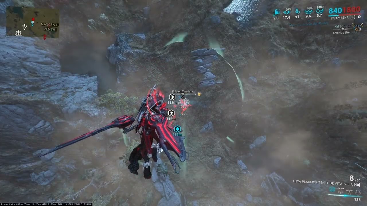 Warframe - Eidolon with Wukong