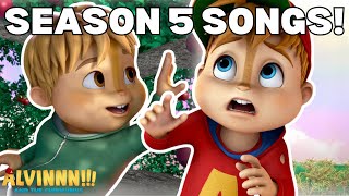 EVERY Song From ALVINNN!!! AND THE CHIPMUNKS Season 5! 🐿️ | Pt. 3