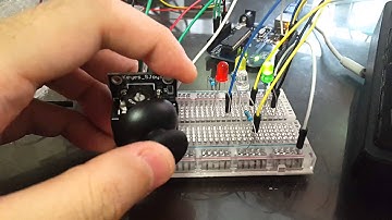 아두이노 조이스틱 모듈로 LED켜기