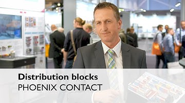 Distribution block PTFIX for perfect electrical distribution