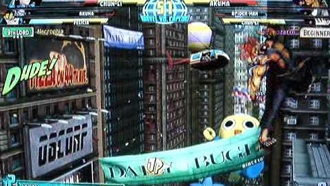 Marvel Vs Capcom 3 - Behind the Stream Casual Matches 09