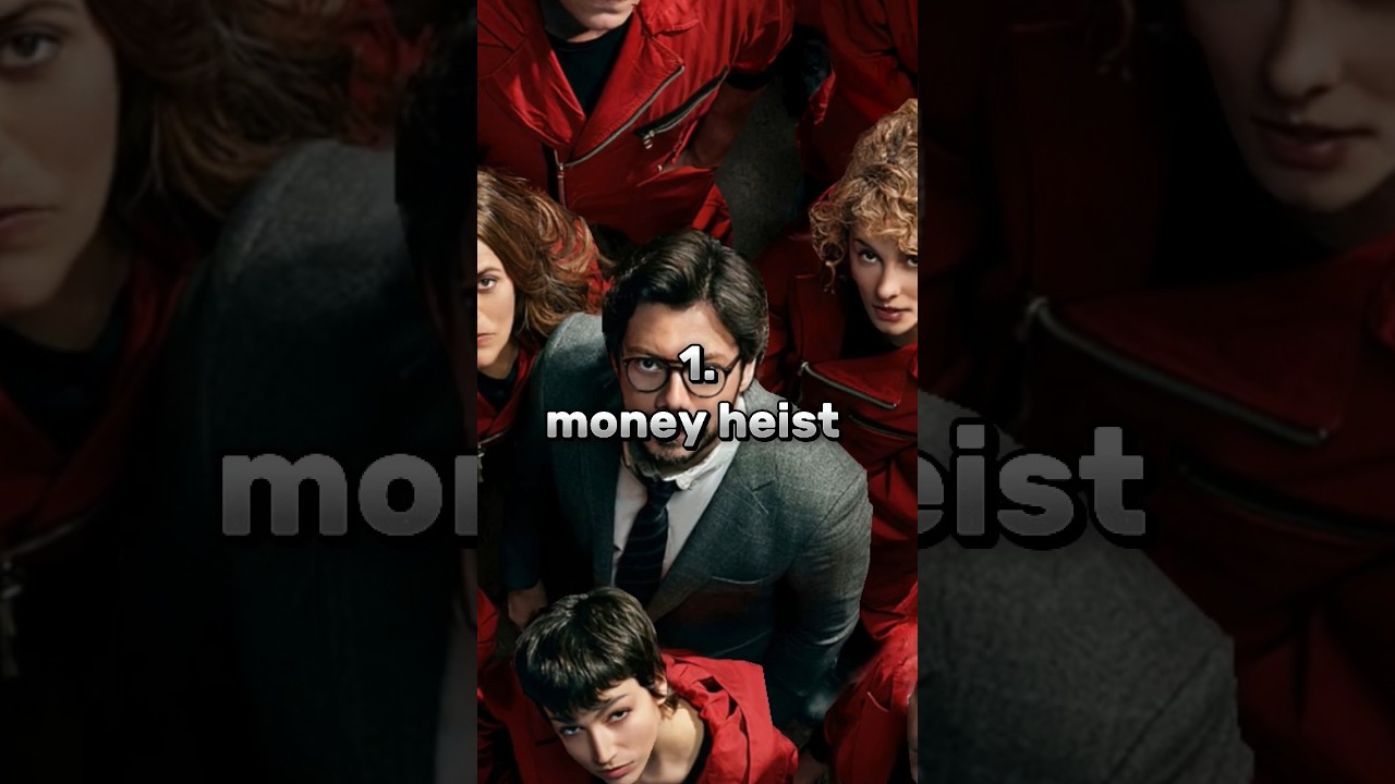 top 5 😧popular robbery web series 🔥🔥💯#hollywood #webseries #gameofthrones #moneyheist #shorts #viral