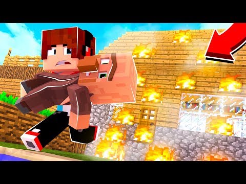 Я СПАС МЭРА ИЗ ПОЖАРА В МАЙНКРАФТ | Компот Minecraft